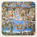 Dessous-de-verre Carré En Papier Le jugement Dernier, Michel-Ange, 1536-1541<br><div class="desc">Michel-Ange (6 mars 1475 - 18 février 1564) était un sculpteur, peintre, architecte et poète italien de la Haute Renaissance né dans la République de Florence, qui exerçait une influence sans précédent sur le développement de l'art occidental. Sa polyvalence artistique était d'un ordre si élevé qu'il est souvent considéré comme...</div>