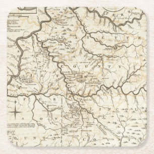 Dessous-de-verre Carré En Papier Le Kentucky 2