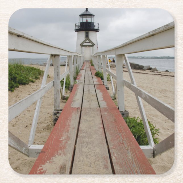 Dessous-de-verre Carré En Papier Le phare actuel, dernier de beaucoup (Devant)