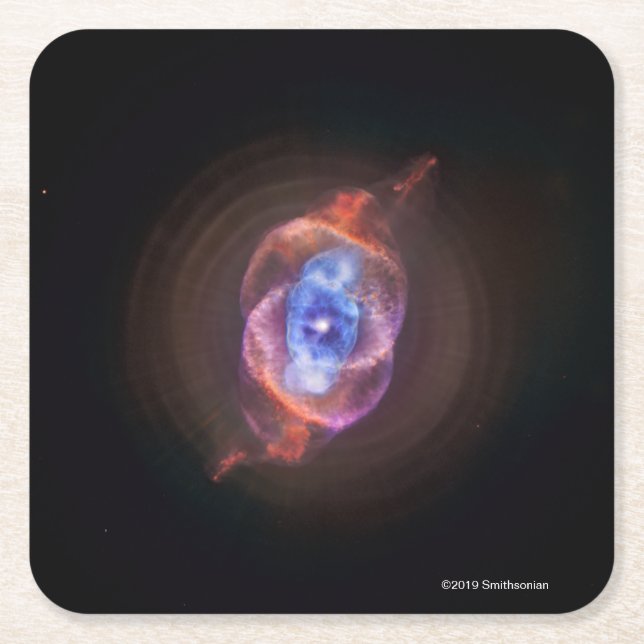 Dessous-de-verre Carré En Papier Le plot réflectorisé (Devant)