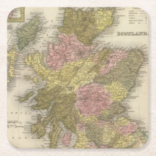Dessous-de-verre Carré En Papier L'Ecosse 2