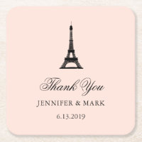 L'élégance de Paris rougissent Merci rose de