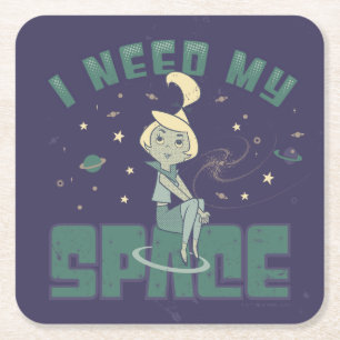 Dessous-de-verre Carré En Papier Les Jetsons J'Ai Besoin De Mon Espace