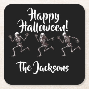 Dessous-de-verre Carré En Papier Les os dansants