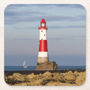 Dessous-de-verre Carré En Papier Les phares   Beachy Head Lighthouse England
