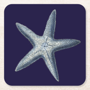 Dessous-de-verre Carré En Papier L'indigo écosse IV