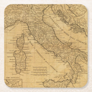 Dessous-de-verre Carré En Papier L'Italie antique