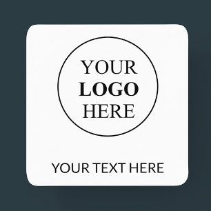 Dessous-de-verre Carré En Papier Logo Promotionnel Personnalisé – Aucune Commande M