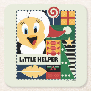 Dessous-de-verre Carré En Papier LOONEY TUNES™ TWEETY™ Little Helper