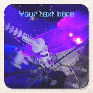 Dessous-de-verre Carré En Papier Lunokhod