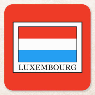 Dessous-de-verre Carré En Papier Luxembourg