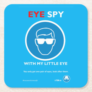 Dessous-de-verre Carré En Papier maintenez cette table dégagée des marques de tas