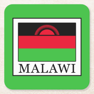 Dessous-de-verre Carré En Papier Malawi