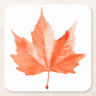 Dessous-de-verre Carré En Papier Maple autumn