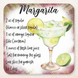 Dessous-de-verre Carré En Papier Margarita