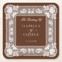 Mariage en dentelle vintage Bwon Old Money