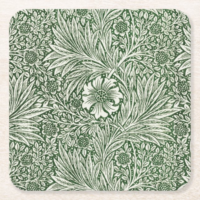 Dessous-de-verre Carré En Papier Marigold, William Morris (Devant)