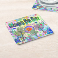 Marina Del Rey Deep Dream Dessous de verre