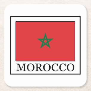 Dessous-de-verre Carré En Papier Maroc