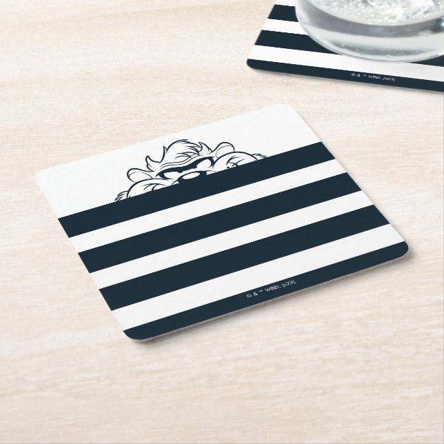 Dessous-de-verre Carré En Papier Masquage TAZ™ Dans Les Tracées (Incliné)