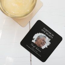 Mémorial de photo personnalisé À jamais dans nos c
