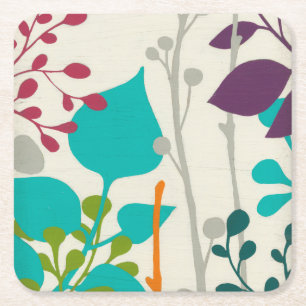 Dessous-de-verre Carré En Papier Métro Garden III