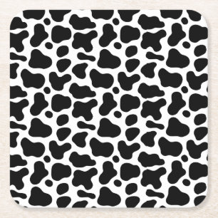 Dessous-de-verre Carré En Papier Meuh Meuh Meuh