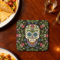 Mexique Folk Mariposa Crâne à sucre