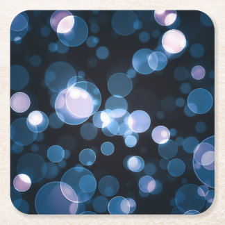 Dessous-de-verre Carré En Papier Midnight Spark Paper Coaster