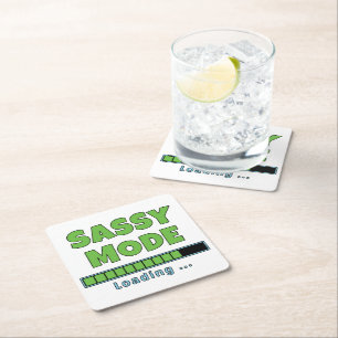 Dessous-de-verre Carré En Papier Mode Sassy Chargement …