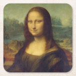 Dessous-de-verre Carré En Papier Mona Lisa<br><div class="desc">Mona Lisa de Léonard de Vinci Mona Lisa ; également connue sous le nom de La Gioconda ou La Joconde, ou Portrait de Lisa Gherardini, épouse de Francesco del Giocondo ; est un portrait de l'artiste florentin Léonard de Vinci. Il s'agit d'une peinture à l'huile sur un panneau de peuplier,...</div>