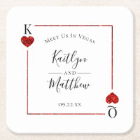 Monogramme Jeu Carte Mariage Enregistrer La Date