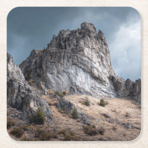 Dessous-de-verre Carré En Papier Montagne Besh Barmag