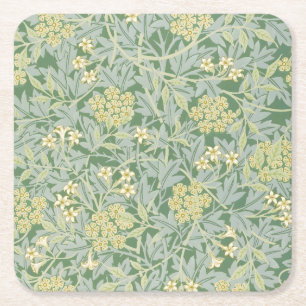Dessous-de-verre Carré En Papier Morris Vigne & Jasmin Jardin Fleur Classique