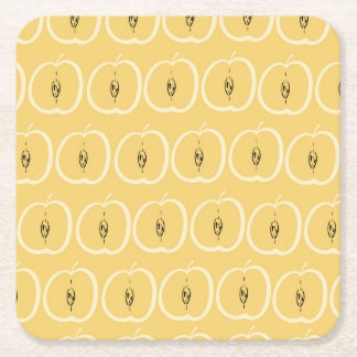 Dessous-de-verre Carré En Papier Motif Apple vintage : Fond d'écran.