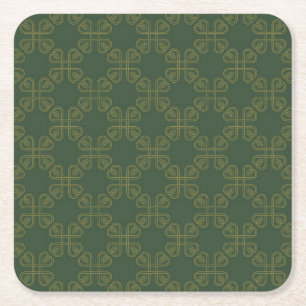 Dessous-de-verre Carré En Papier Motif celtique de conception