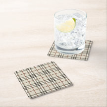 Motif Classique Confortable Carreaux Neutres