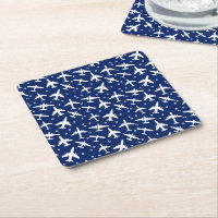 Motif d'avion Cool bleu et blanc