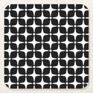 Dessous-de-verre Carré En Papier Motif Starburst