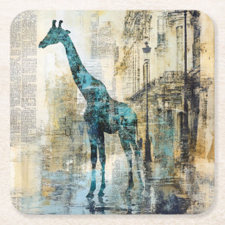 Dessous-de-verre Carré En Papier Mouchoirs en papier
