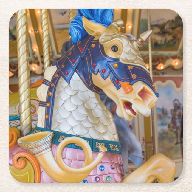 Dessous-de-verre Carré En Papier Musée public de Grand Rapids (Devant)