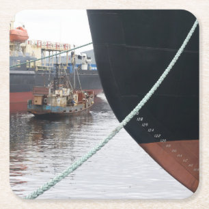 Dessous-de-verre Carré En Papier Navires