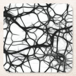 Dessous-de-verre Carré En Papier Neurones