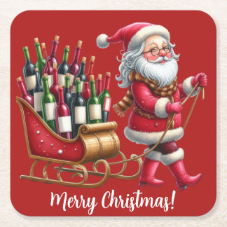 Dessous-de-verre Carré En Papier Noël