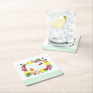 Dessous-de-verre Carré En Papier Nouvellement sur le marché : Baby Shower
