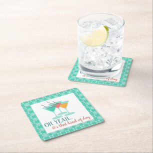 Dessous-de-verre Carré En Papier OH OUI...c'est ce genre de jour