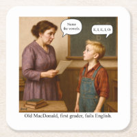 Old MacDonald, élève de première année, échoue en 