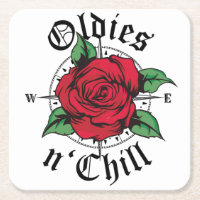 Oldies and Chill Compass Oldies Rose rouge