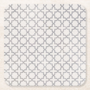 Dessous-de-verre Carré En Papier Ornement arabesque élégant
