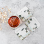 Dessous-de-verre Carré En Papier Palmiers tropicaux Mariage de sable de plage Monog<br><div class="desc">Les dessous de verre faveurs de mariage sont parfaites pour attirer l'attention de vos invités. Mettez une table mariage inoubliable qui est personnalisée avec vos dessous de verre mariages spécialement faits qui ne s'adaptent pas seulement à l'événement, mais ils font aussi l'événement. Ajoutez votre libellé personnalisé à cette conception à...</div>